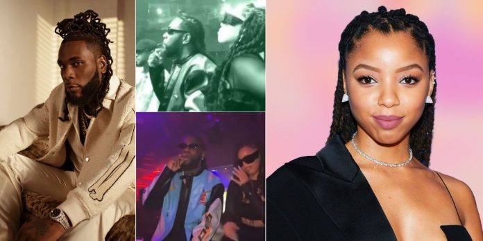 US Singer Chloe Bailey and Burna Boy Spark Romance Rumors After Lagos Sighting