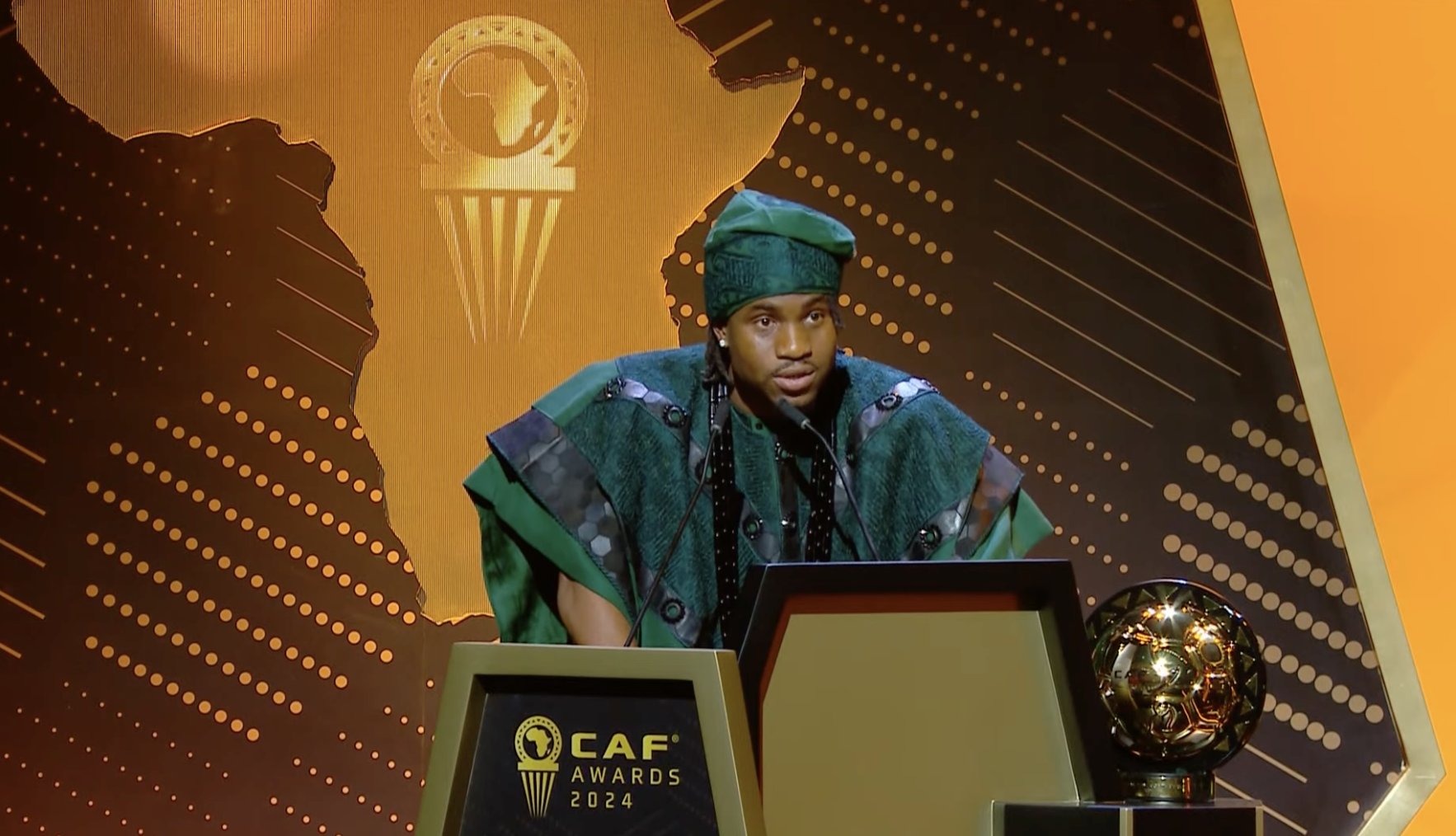 Ademola Lookman Wins CAF Player of The Year