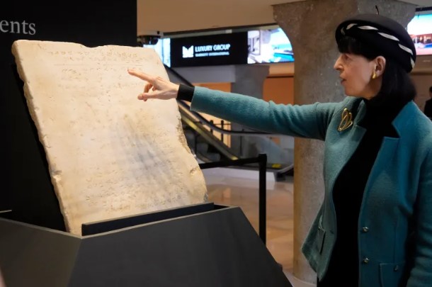 Stone Tablet Engraved with 10 Commandments Sells for a Cool $5M