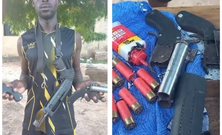 Bandit Kingpin Nabbed in Yobe, Weapons Seized by Police