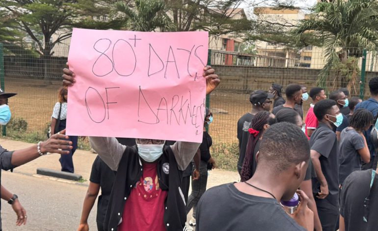 BREAKING: UI Students Take to the Streets Over 82-Day Blackout at UCH