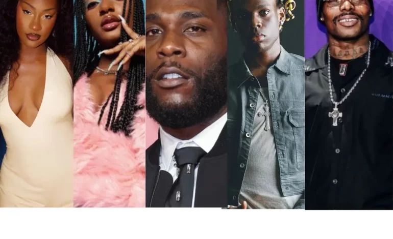 Rema, Burna Boy, and Afrobeats Titans Score Big with 2025 Trace Awards Nods