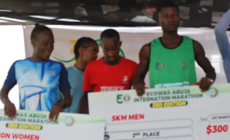 Kenyans and Ethiopians Dominate ECOWAS Marathon Again, Nigerians Shine in 5km Race