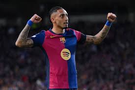 Champions League: Barcelona’s Raphinha Breaks Neymar, Kaka’s Records in Style